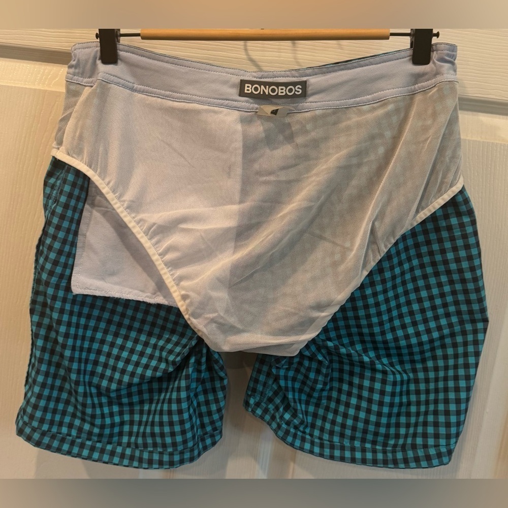 Bonobos Swim Shorts Mens Size 31 Lined Riviera Swim 7" Inseam Beach Surf Casual - Picture 8 of 11